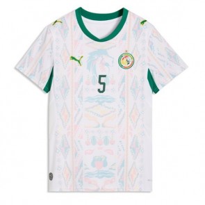 Senegal Idrissa Gueye #5 Hjemmebanetrøje Dame VM 2026 Kortærmet